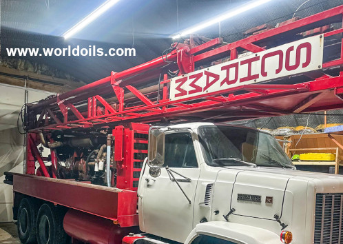 1986 Built Schramm T660 Drilling Rig for Sale